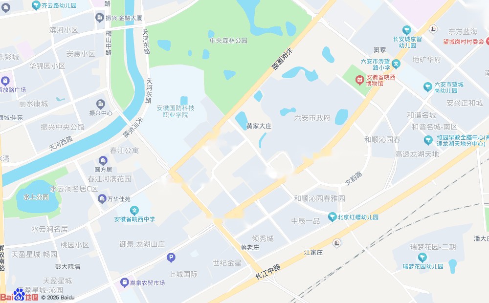 区位图：政务新区核心位置